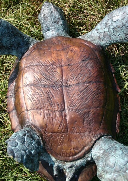 Sea Turtle Water Feature Small Statue
